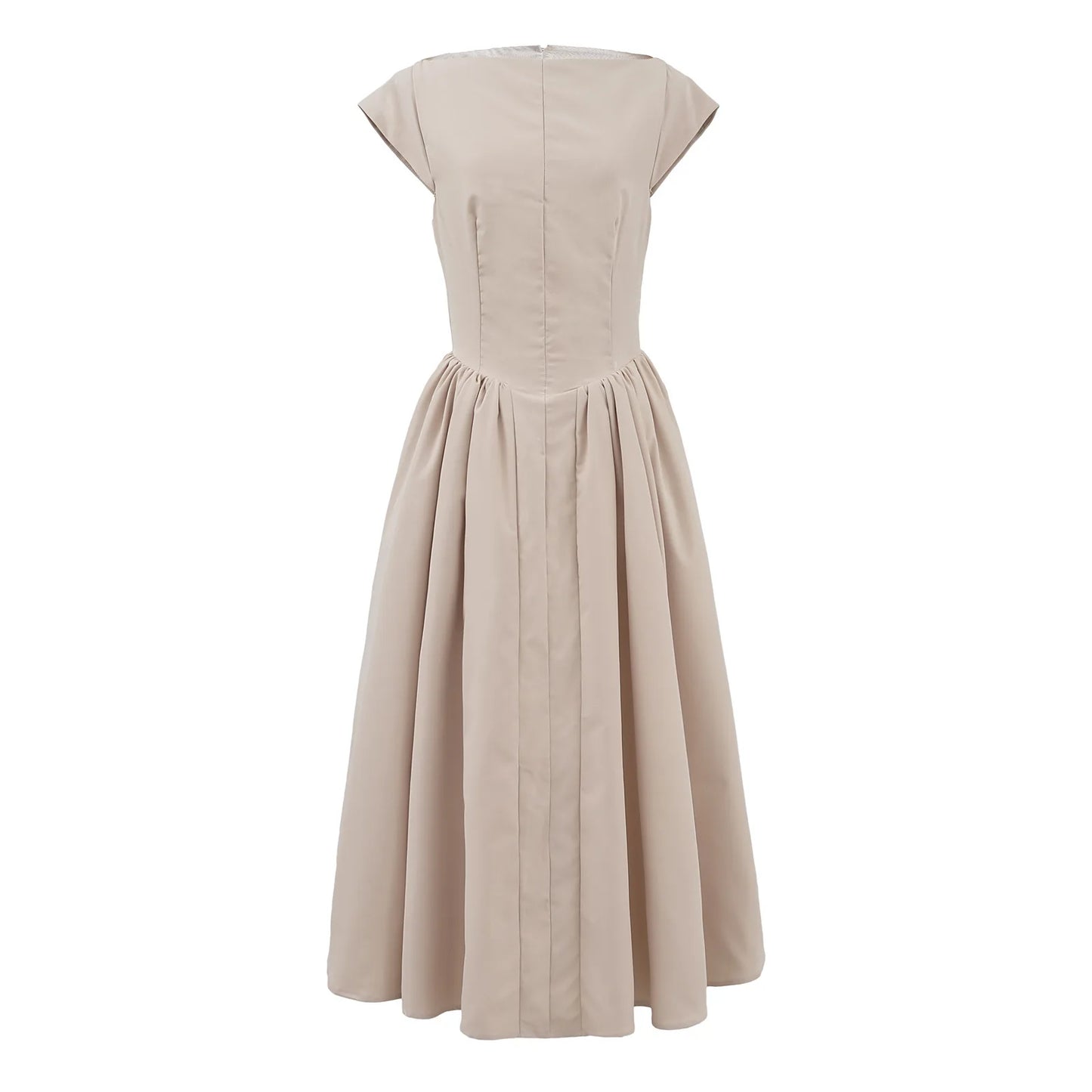 French style sexy backless dress