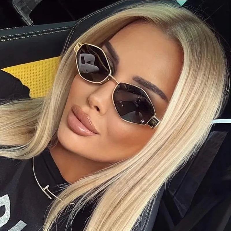 Vintage Polygonal Sunglasses