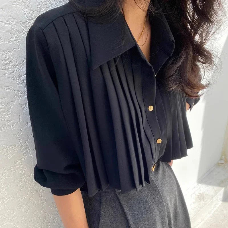 Retro Tekri Bluse