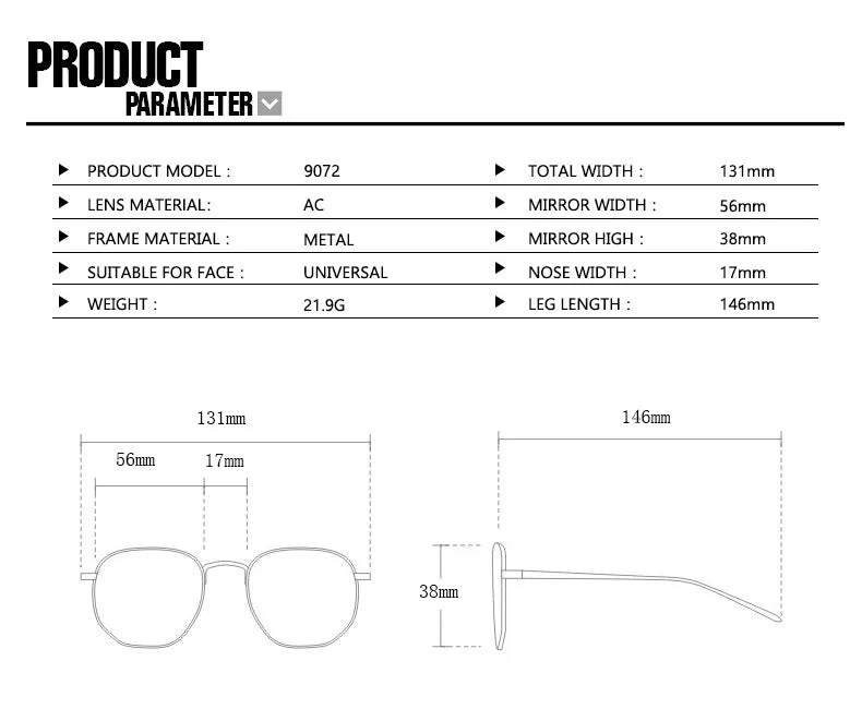 FF Letter Brille