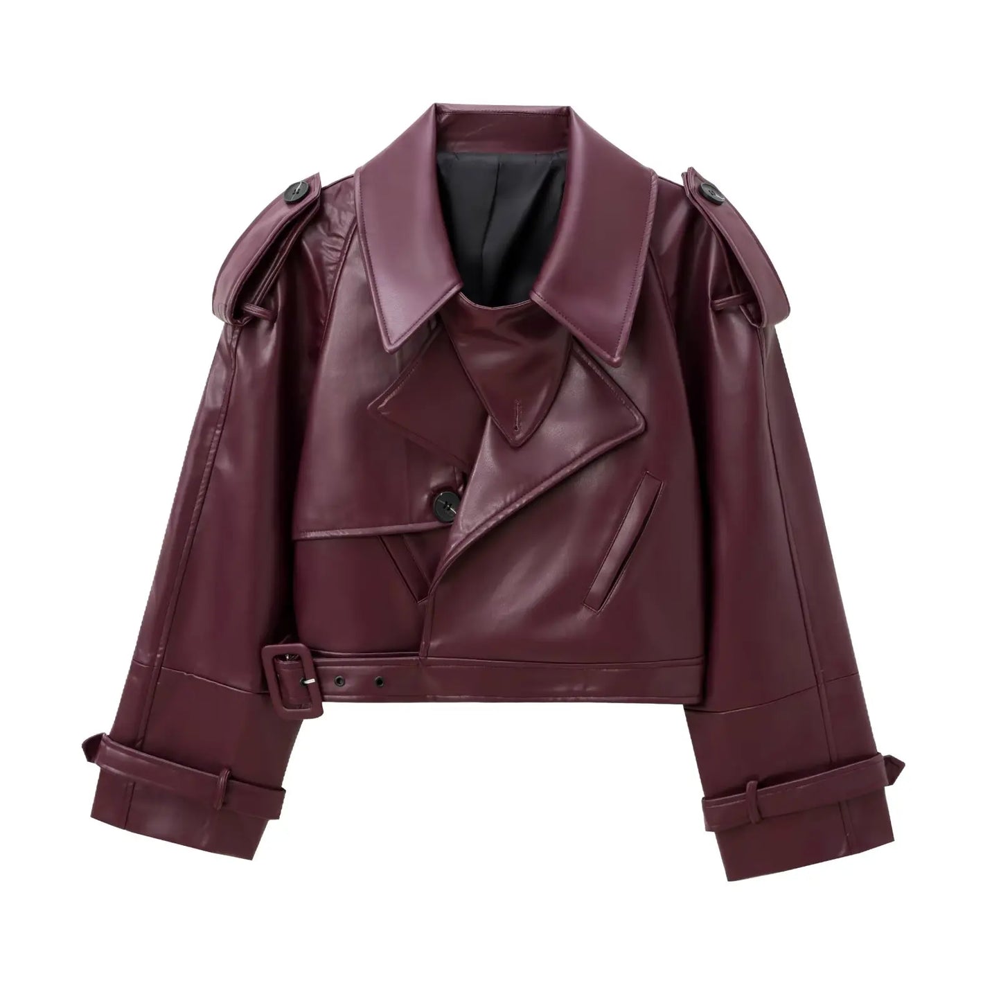 Leather bomber jackets