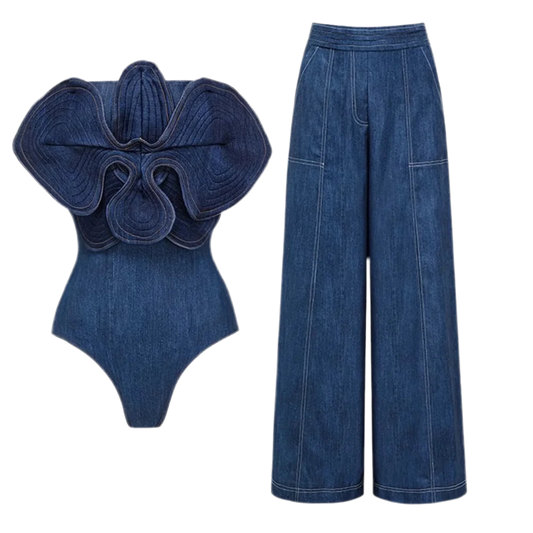 Designer Jennis 3D Flower Bademode