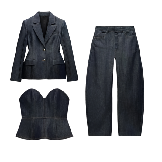 Hilery Denim Anzug