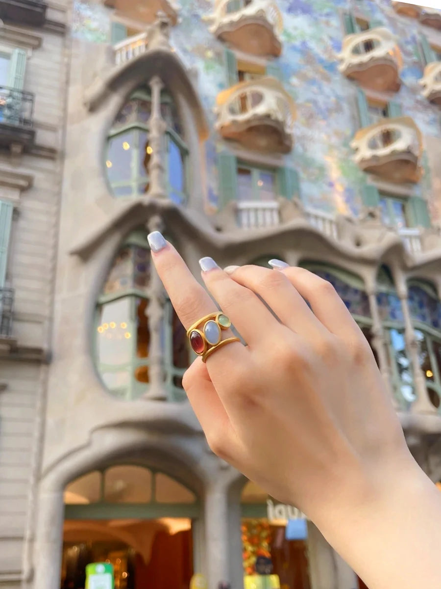 Edelstein Ring