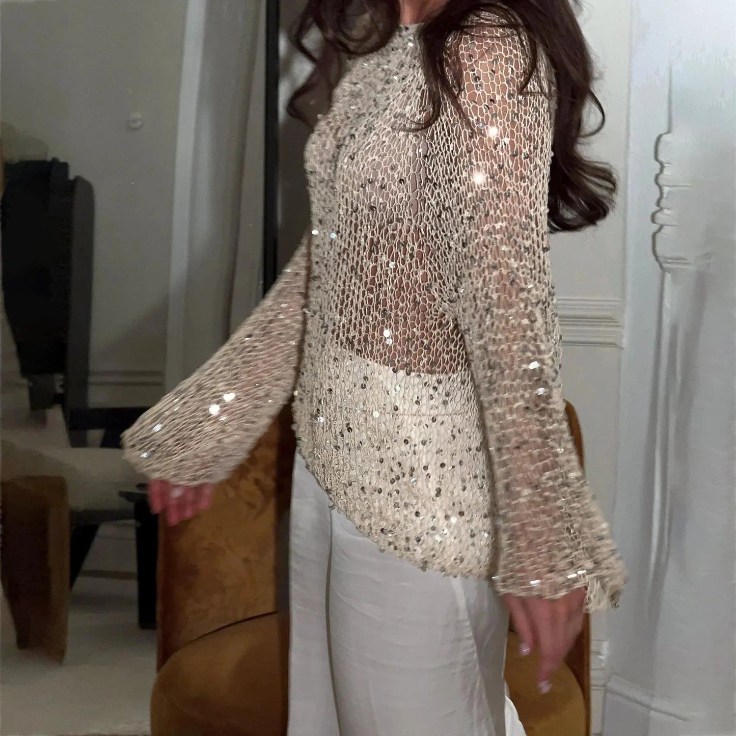 Sunny Chic Evening Shirt