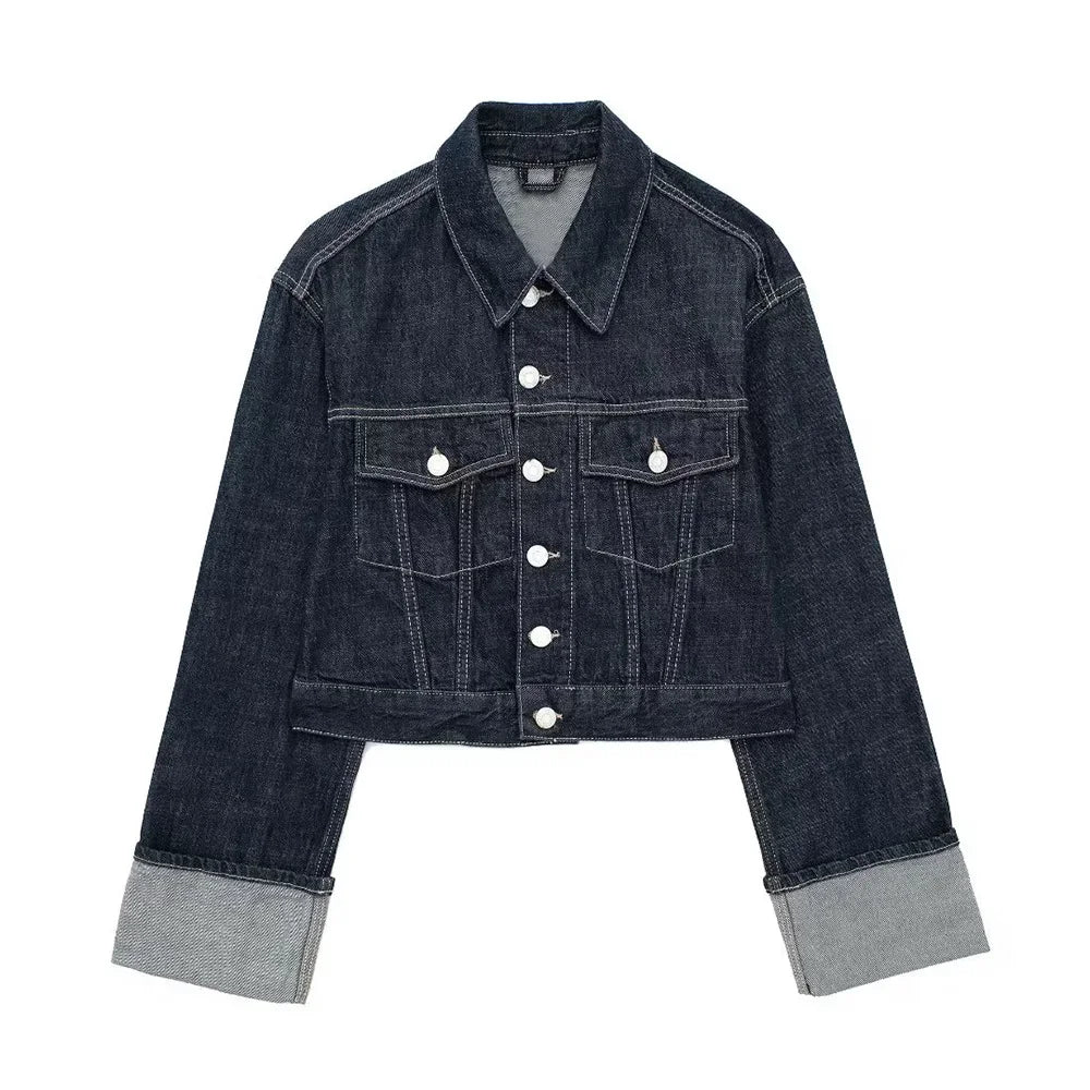 Indigo Vintage Jacke