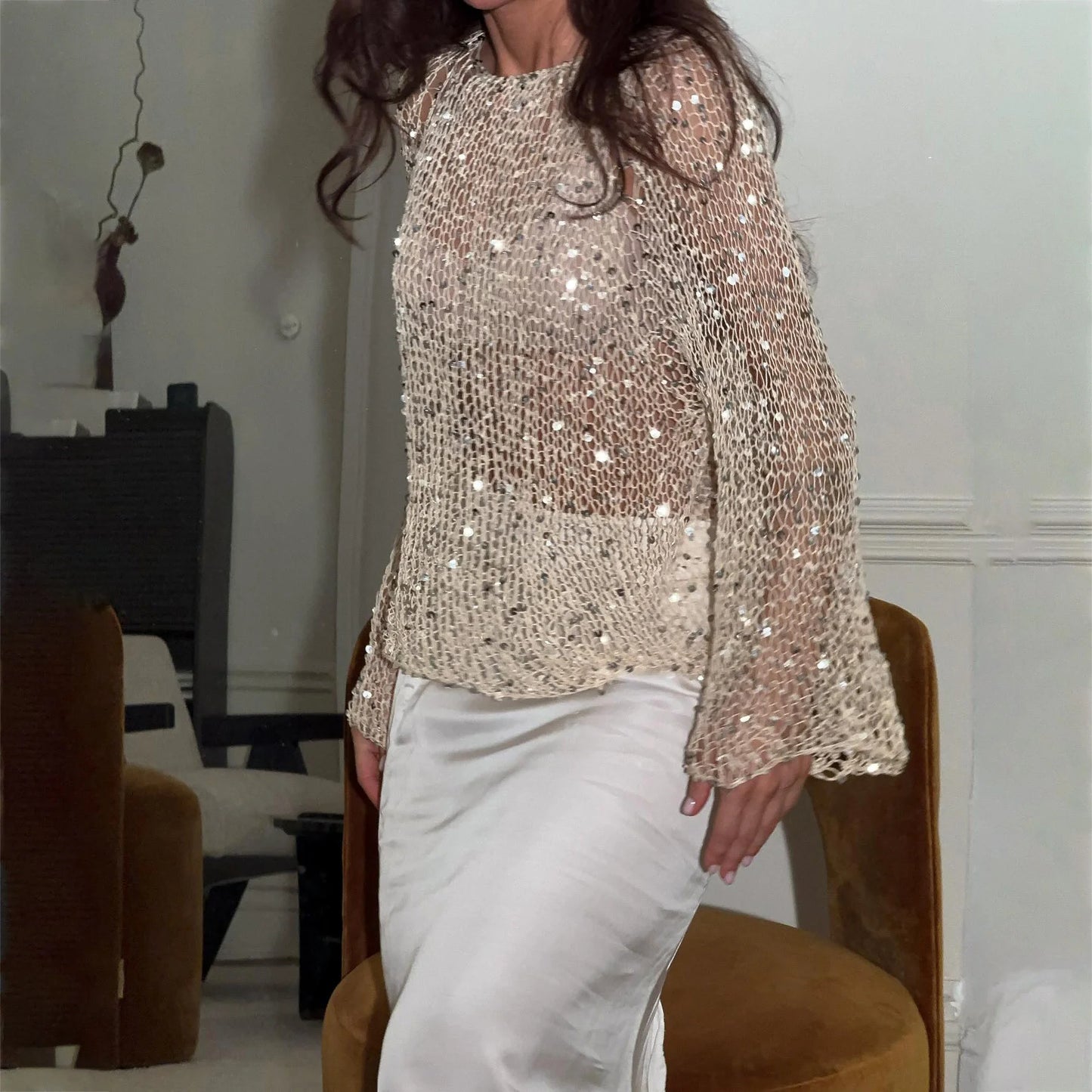 Sunny Chic Evening Shirt
