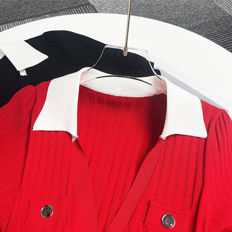 British Midi Kleid