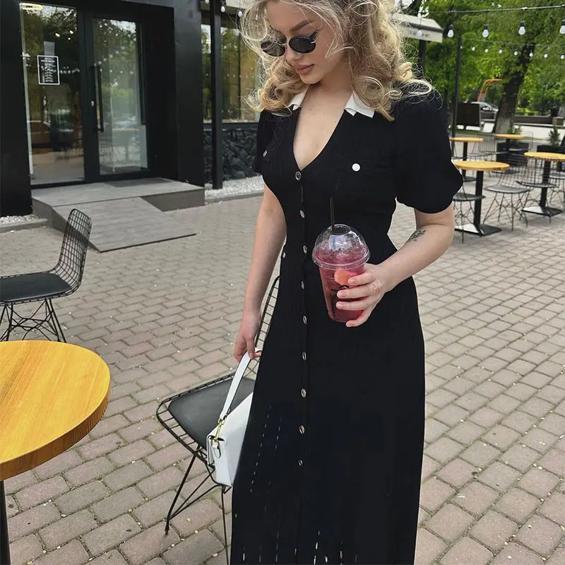 British Midi Kleid
