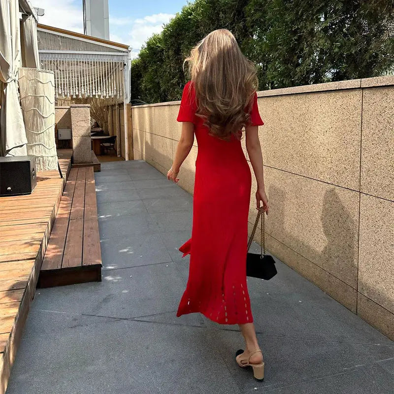 British Midi Kleid