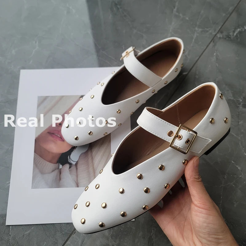 MaryJane Soft Leder Schuhe
