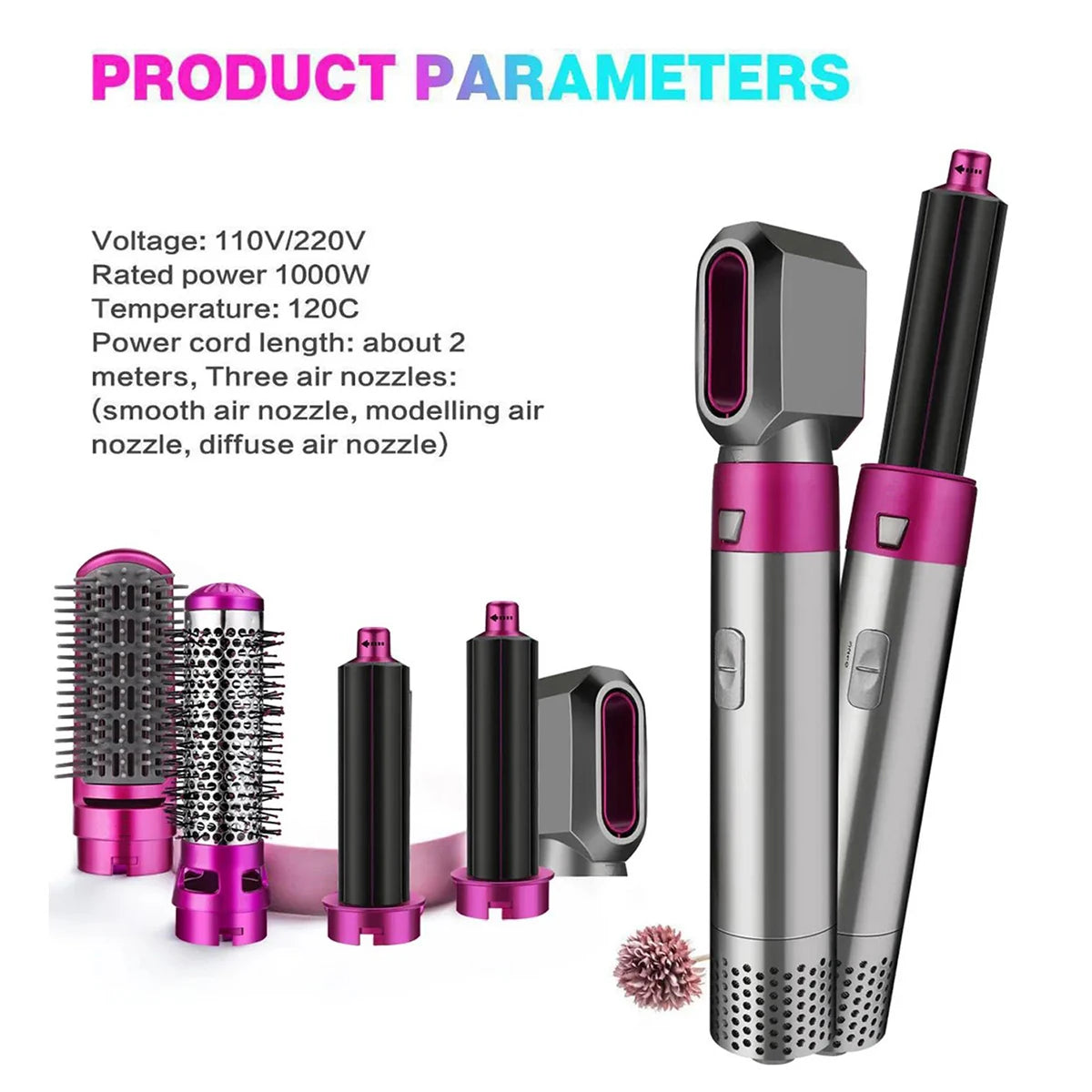 Hot Air Brush 5 in 1